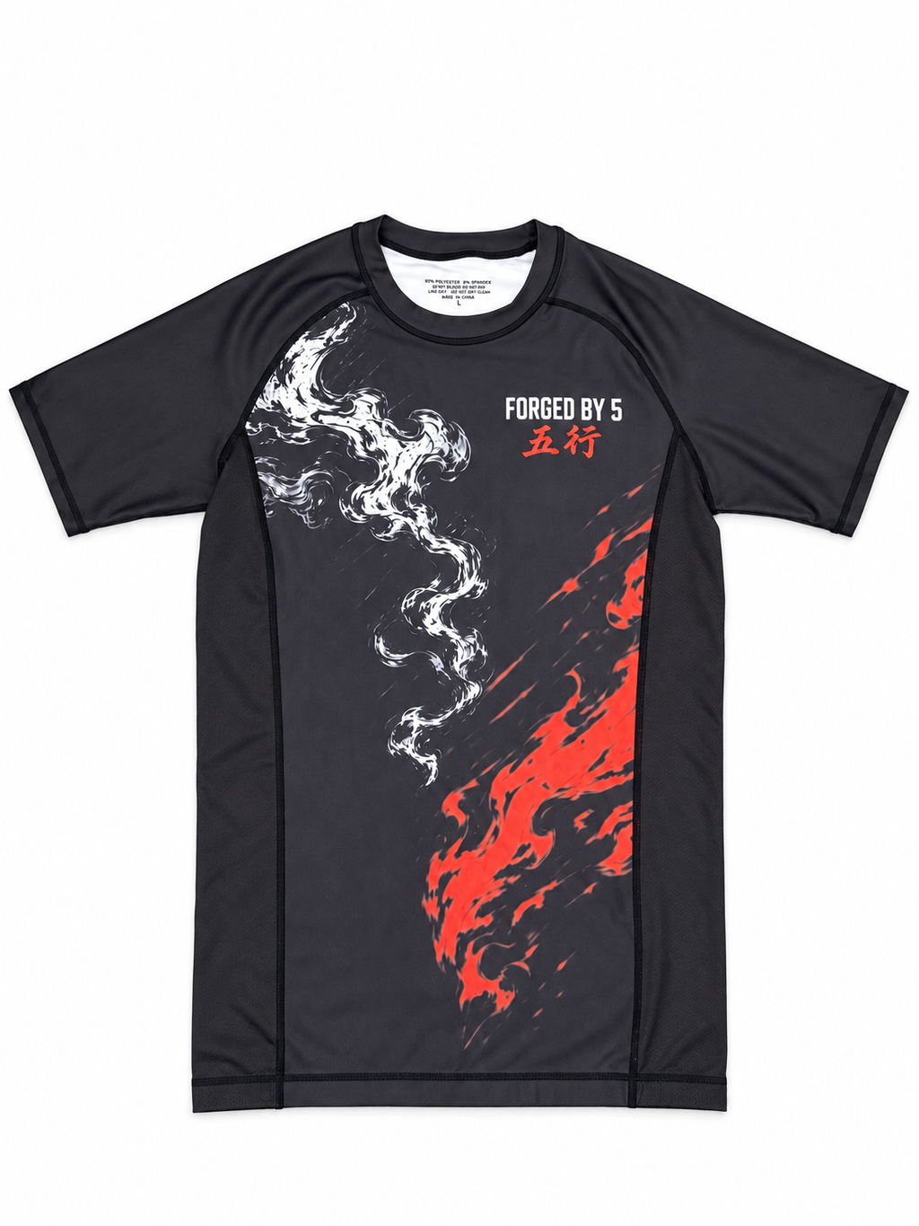 Smoke and Flame Rash Guard